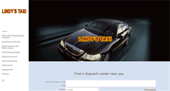 Desktop Screenshot of lindystaxi.com